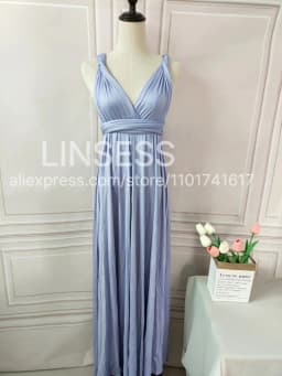 Rust Bridesmaid Dress Infinity Multiway Maxi Bridesmaid Dress Formal Wrap Wedding Evening Dress Wedding Cocktail Floor Length