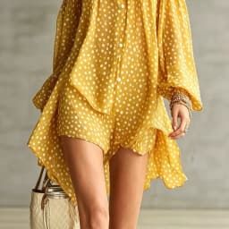Women Polka Dot Party Cocktail Short Dress Halter Cold Shoulder Long Sleeve Loose Fit Evening Mini Dress Vestidos Mujer