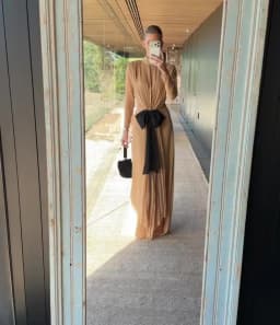 Turtleneck Hollow Out Bow Long Dress Women Sexy Full Sleeve Backless Pleated Slim Party Evening Dresses Chic Ladies Vestidos New