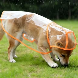 Small Dog Raincoat Transparent Waterproof Windproof Pet Dog Coat Puppy Cats Raincoat Chihuahua Bulldog Pets Cape Poncho Clothes
