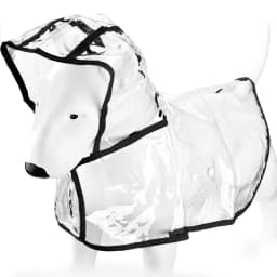 Small Dog Raincoat Transparent Waterproof Windproof Pet Dog Coat Puppy Cats Raincoat Chihuahua Bulldog Pets Cape Poncho Clothes