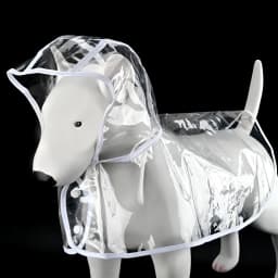 Small Dog Raincoat Transparent Waterproof Windproof Pet Dog Coat Puppy Cats Raincoat Chihuahua Bulldog Pets Cape Poncho Clothes