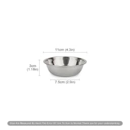 Dog Bowl Stainless Steel Pet Feeding Bowl Cat Food Drinking Feeder Bowl Durable Cheap For Small Medium Big Dogs