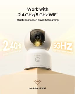 ZOSI Indoor Pan/Tilt Smart Security Camera C518 2MP 3MP 8MP 360° Baby Pet Monitor 2.4G/5G Dual-Band WiFi Home Surveillance Cam