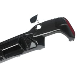 MagicKit For BMW G30 G38 F90 M Sport 2017-2020 M5 Competition Style Rear Diffuser Carbon Look
