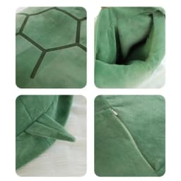 80cm Turtle Shell Plush Cushion Cozy Wearable Sleeping Pillow Soft Tortoise Plush Blanket Home Room Decor For Home Sofa Bed