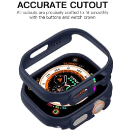 Cover For Apple Watch Ultra 2 Case 49mm strap Accessories Hard PC Bumper Shell screen Protector iwatch series ultra 49 mm band