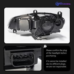 AKD Head Lamp for BMW E70 X5 LED Headlight 2007-2013 Headlights X5 DRL Turn Signal High Beam Angel Eye Projector Lens
