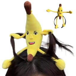 Banana Headband For Women Yellow Banana Headdress Cute Headwear For Cosplay Gathering Photo Props Dress Up Hat Costume Accessory
