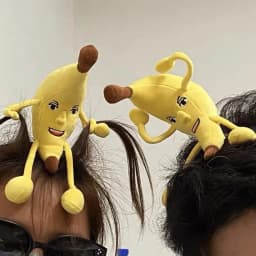Banana Headband For Women Yellow Banana Headdress Cute Headwear For Cosplay Gathering Photo Props Dress Up Hat Costume Accessory