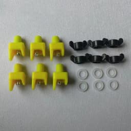 Chicken Water Nipples 16pcs Horizontal Side Mount Poultry Nipples Drinker Waterer No Leakage Chicken Water Feeder With Drill Bit