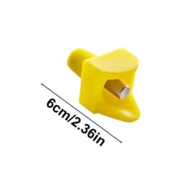 Chicken Water Nipples 16pcs Horizontal Side Mount Poultry Nipples Drinker Waterer No Leakage Chicken Water Feeder With Drill Bit