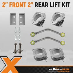 2" Front 2" Rear Leveling Lift Kit Spacers For Jeep Compass Patriot MK 2007-2017