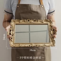 Metal Storage Tray Jewelry Display Plate Retro Dessert Fruit Cake Plate with Handle for Decor Hotel Cafe Serving Tray