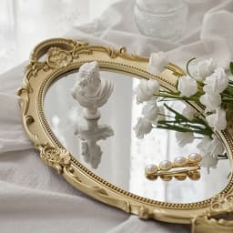 Metal Storage Tray Jewelry Display Plate Retro Dessert Fruit Cake Plate with Handle for Decor Hotel Cafe Serving Tray