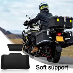 Passenger Backrest Back Pad Shockproof Sponge Cushion For Rear Trunk Luggage Case Passenger Lazy Back Pad Comfortable And