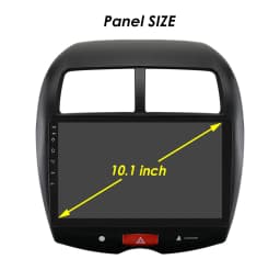 Hizpo Car Radio for Mitsubishi ASX 1 2010 - 2018 Multimedia Video Player Navi GPS 2din Android 13 CarPlay Autoradio BT 8GB+128GB