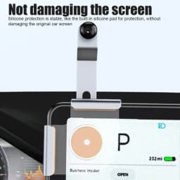For Tesla Model 3/Y/HIGHLAND 2024 Car Phone Holder Central Control Navigation Screen Side Mount Magnetic Holder Universal