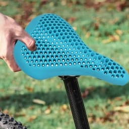 honeycomb structure Silicone Seat Cover for Cycling bicycle Seat Cushion Cover anti-slip shock absorption Saddle Cover equipment