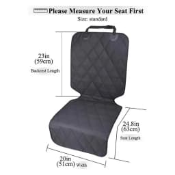 Pet Car Seat Cover Front Seat Cushion Anti Slip Waterproof Protector Mat Pet Outdoor Travel Dog Bed Dog Transport Accessories