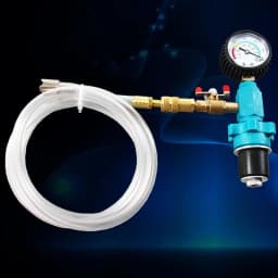 Coolant Refill Kit Radiator Coolant Replacement Tool Cooling System Purge Kit 7pcs Automobile Repairing Tool Supplies For SUV