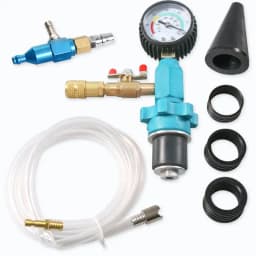 Coolant Refill Kit Radiator Coolant Replacement Tool Cooling System Purge Kit 7pcs Automobile Repairing Tool Supplies For SUV