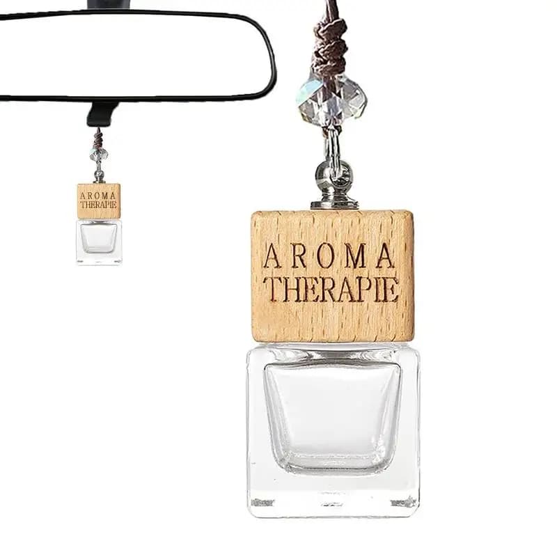 Auto Aromatherapy Bottles Empty Refillable Glass Diffuser Containers Home Aromatherapy Products For Schoolbag Washroom Car