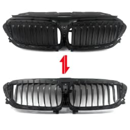 51747497279 Front Upper Radiator Grille Active Air Shutter For BMW G30 2017-2020