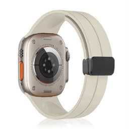 Magnetic Strap For Apple watch ultra band 49mm 45 mm Silicone Bracelet iWatch Series 7 8 se 6 5 3 44mm 45mm 40mm 41mm 42mm 38mm