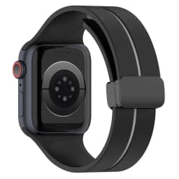 Magnetic Strap For Apple watch ultra band 49mm 45 mm Silicone Bracelet iWatch Series 7 8 se 6 5 3 44mm 45mm 40mm 41mm 42mm 38mm