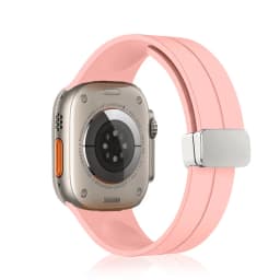 Magnetic Strap For Apple watch ultra band 49mm 45 mm Silicone Bracelet iWatch Series 7 8 se 6 5 3 44mm 45mm 40mm 41mm 42mm 38mm
