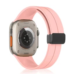 Magnetic Strap For Apple watch ultra band 49mm 45 mm Silicone Bracelet iWatch Series 7 8 se 6 5 3 44mm 45mm 40mm 41mm 42mm 38mm