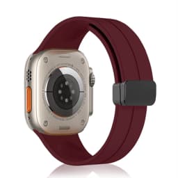 Magnetic Strap For Apple watch ultra band 49mm 45 mm Silicone Bracelet iWatch Series 7 8 se 6 5 3 44mm 45mm 40mm 41mm 42mm 38mm