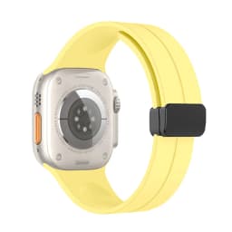 Magnetic Strap For Apple watch ultra band 49mm 45 mm Silicone Bracelet iWatch Series 7 8 se 6 5 3 44mm 45mm 40mm 41mm 42mm 38mm