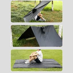 Outdoor Camping Raincoat Poncho Waterproof Long Raincoat Thickened Women Men Rain Coat Hooded For Outdoor Hiking Travel Climbing