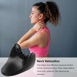 Ergonomic Pillow Cervical Support Sleeping Neck Pillows Comfortable Neck And Shoulder Relaxer Reusable Cervical Neck Traction