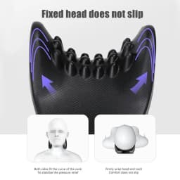 Ergonomic Pillow Cervical Support Sleeping Neck Pillows Comfortable Neck And Shoulder Relaxer Reusable Cervical Neck Traction