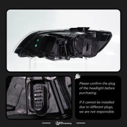 AKD Head Lamp for AUDI Q7 LED Headlight 2006-2015 Headlights Q7 DRL Turn Signal High Beam Angel Eye Projector Lens