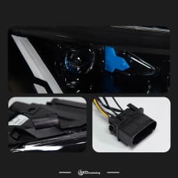 AKD Head Lamp for AUDI Q7 LED Headlight 2006-2015 Headlights Q7 DRL Turn Signal High Beam Angel Eye Projector Lens