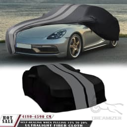 Velvet Full Car Body Cover Dust-proof Protection Cover For Porsche 911 718 992 928 Boxster Cayman Carrera For Any Model Of Car