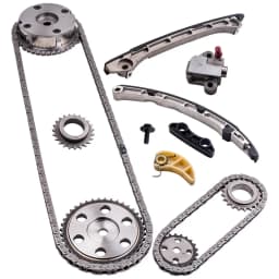 Full Timing Chain Kit W/Cam Gear for Mazda 3 CX-7 Speed3 Speed6 TURBO 2.3L for 3 6 CX-7 2.3L Turbo 2006-2013 L3K9-12-4X0C