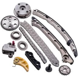 Full Timing Chain Kit W/Cam Gear for Mazda 3 CX-7 Speed3 Speed6 TURBO 2.3L for 3 6 CX-7 2.3L Turbo 2006-2013 L3K9-12-4X0C