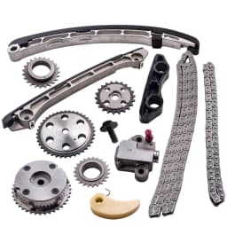 Full Timing Chain Kit W/Cam Gear for Mazda 3 CX-7 Speed3 Speed6 TURBO 2.3L for 3 6 CX-7 2.3L Turbo 2006-2013 L3K9-12-4X0C