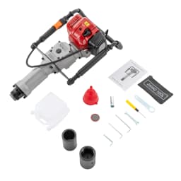 52CC Pile Driver 1900W 2 Stroke Post Driver Petrol Garden Fencing Tool Machine 55-70mm Sleeve