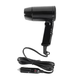 Hair Dryer 12V Folding Car Fan Portable 2 In 1 Window Defroster Cigarette Lighter Socket Port For Road Trip Travel Camper RV SUV