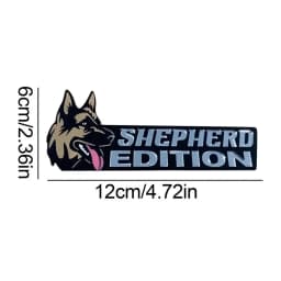 Dog Car Badge Funny Automotive Car Badge Acrylic Badge Sticker For Car Car Decals Bumper Stickers Funny Automotive Car Badge For