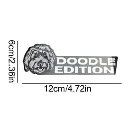 Dog Car Badge Funny Automotive Car Badge Acrylic Badge Sticker For Car Car Decals Bumper Stickers Funny Automotive Car Badge For