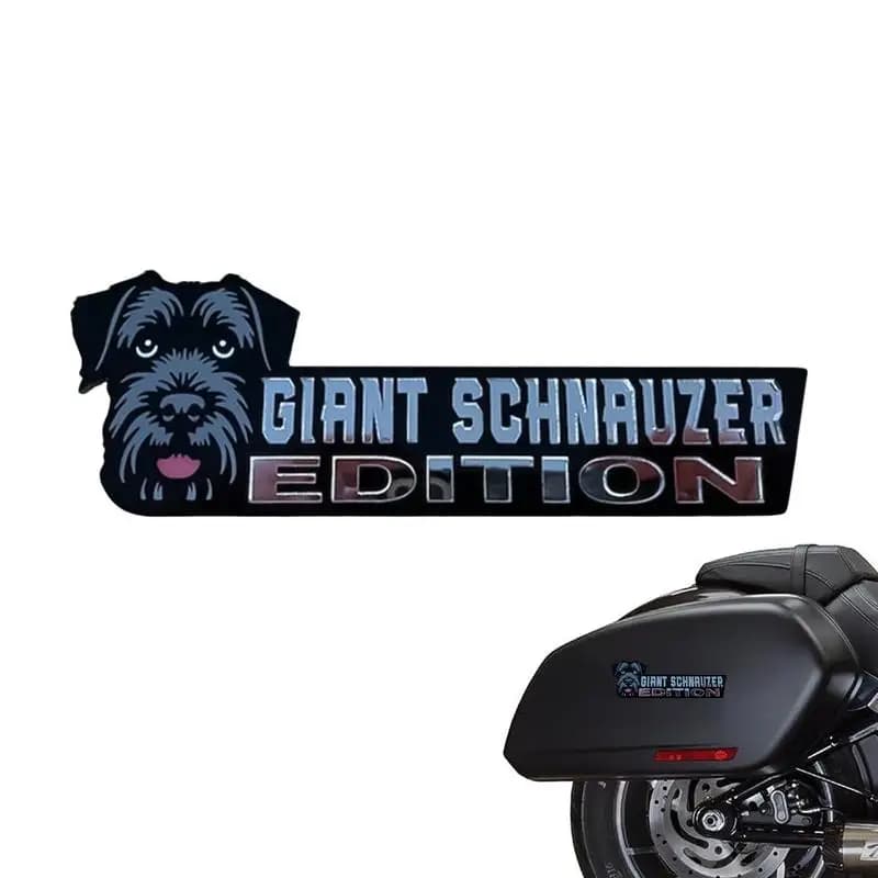 Dog Car Badge Funny Automotive Car Badge Acrylic Badge Sticker For Car Car Decals Bumper Stickers Funny Automotive Car Badge For