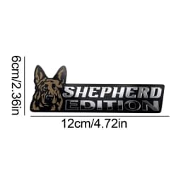 Dog Car Badge Funny Automotive Car Badge Acrylic Badge Sticker For Car Car Decals Bumper Stickers Funny Automotive Car Badge For