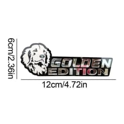Dog Car Badge Funny Automotive Car Badge Acrylic Badge Sticker For Car Car Decals Bumper Stickers Funny Automotive Car Badge For